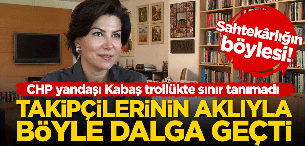 Sahtekarlığın böylesi! Trollükte sınır tanımayan Sedef Kabaş, Ali Erbaş paylaşımıyla takipçilerinin aklıyla böyle dalga geçti