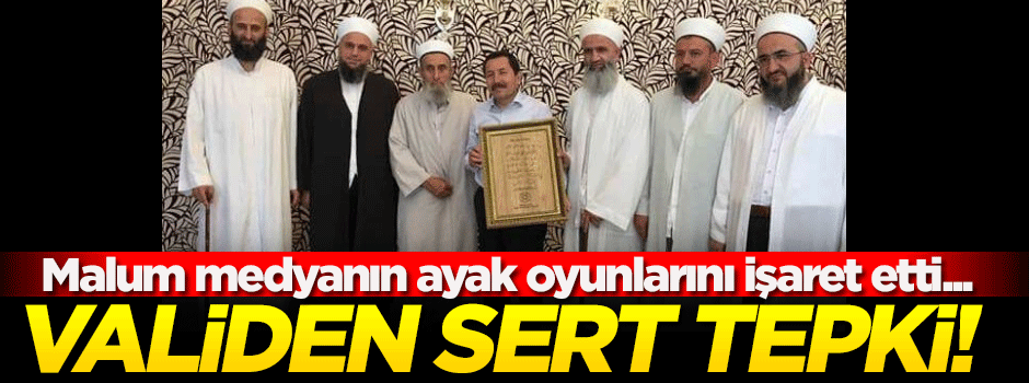 Sakarya Valisi'nden o fotoğrafla ilgili açıklama!