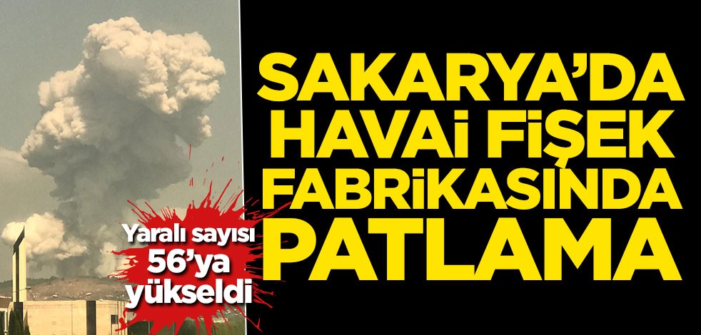 Sakarya'da şiddetli patlama!