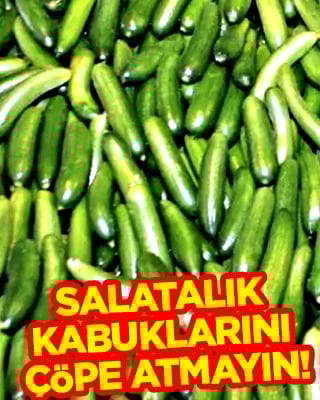 Salatalık kabuklarını çöpe atmayın! Bakın ne işe yarıyormuş! Kabuğuyla yapılanları duyunca şok olacaksınız