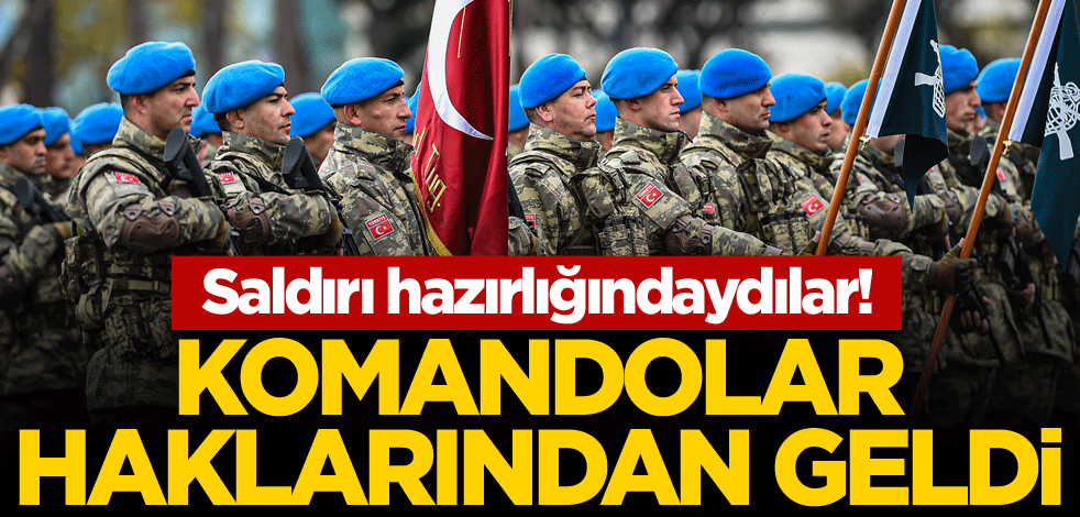 Saldırı hazırlığındaydılar! Komandolar haklarından geldi