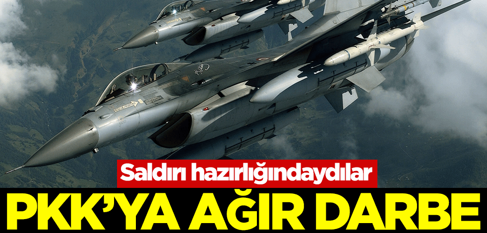 Saldırı hazırlığındaydılar! PKK'ya ağır darbe