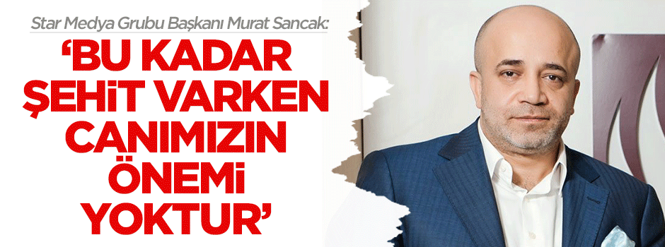 Saldırı sonrası Murat Sancak'tan ilk açıklama