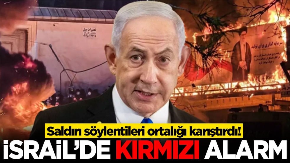 Saldırı söylentileri ortalığı karıştırdı! İsrail'de kırmızı alarm