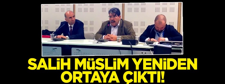 Salih Müslim Avrupa Konseyi'nde ortaya çıktı!
