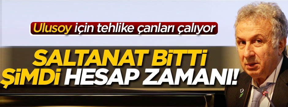 Saltanat bitti, şimdi hesap zamanı