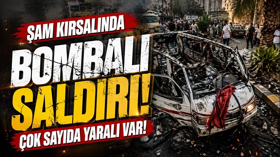 Şam kırsalında bombalı saldırı: Güvenlik güçlerini taşıyan servis hedef alındı