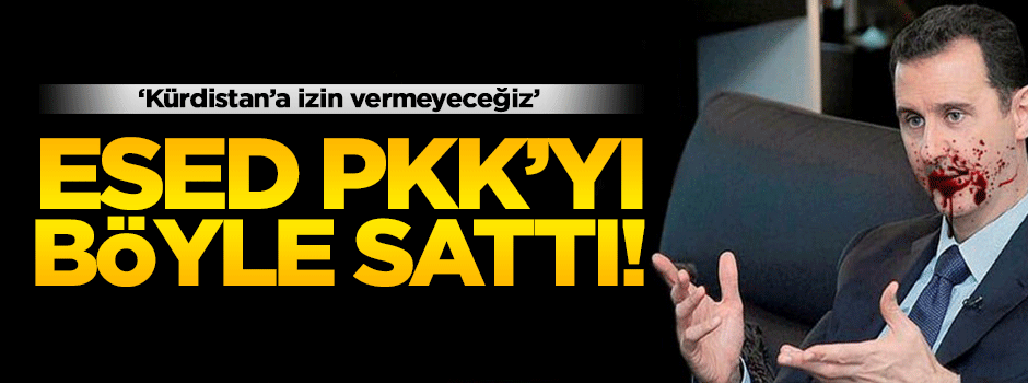 Şam yönetimi: PKK, PYD ve YPG’ye yer yok