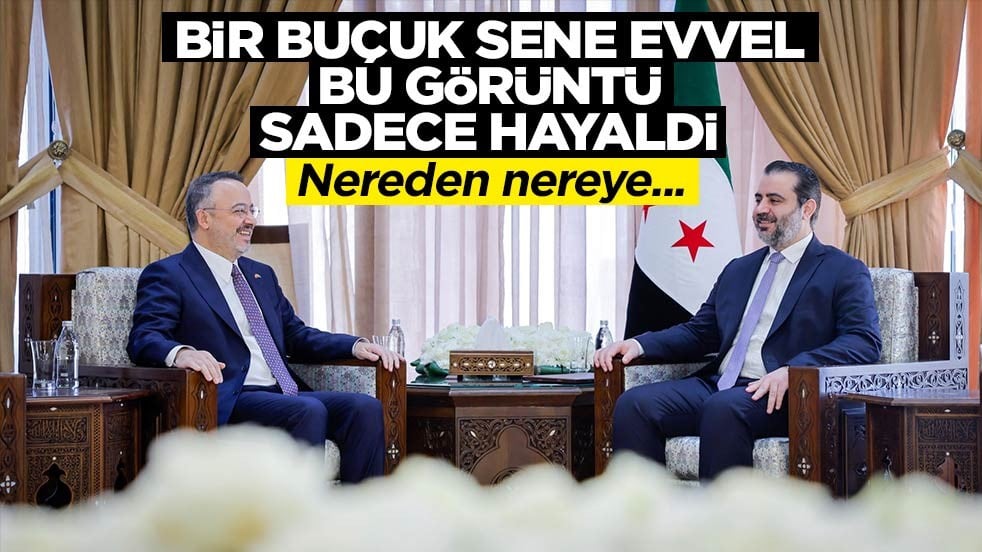 Şam’da tarihi anlar