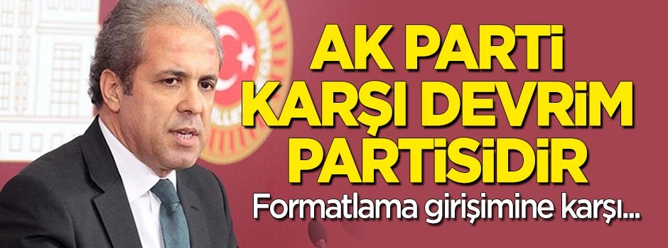 Şamil Tayyar: AK Parti karşı devrim partisidir
