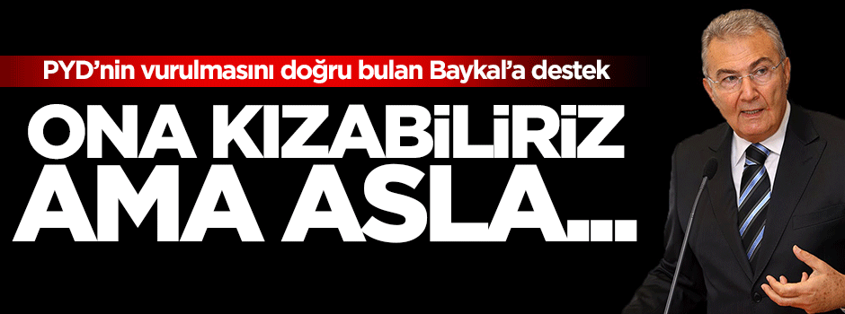 Şamil Tayyar'dan Baykal'a destek!