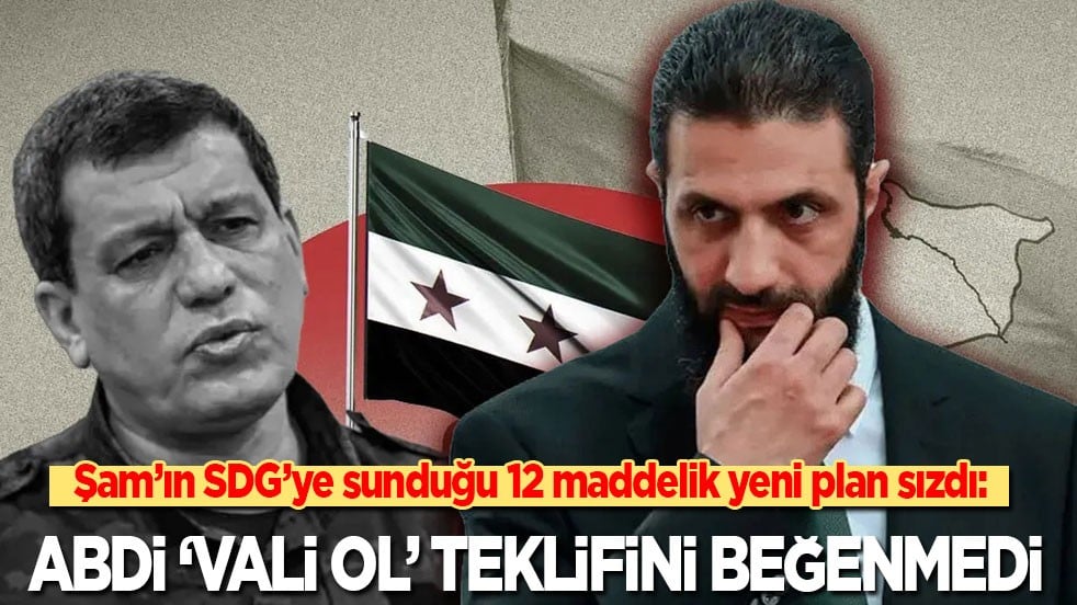 Şam’ın SDG’ye sunduğu 12 maddelik yeni plan sızdı: Abdi valilik teklifini beğenmedi