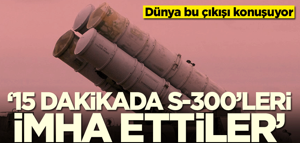 Samvel Babayan'dan olay itiraf: S-300'leri 15 dakikada imha ettiler