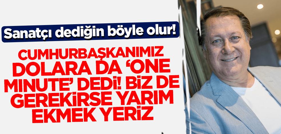 Sanatçı dediğin böyle olur! Ahmet Özhan: Gerekirse yarım ekmek yiyeceğiz