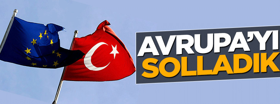 Sanayi üretiminde Avrupa'yı solladık