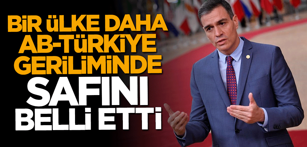 Sanchez'den flaş Türkiye açıklaması