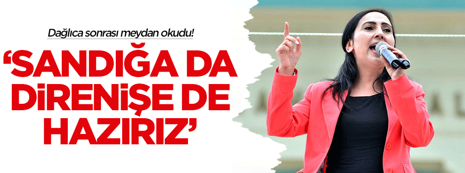 'Sandığa da direnişe de hazırız'
