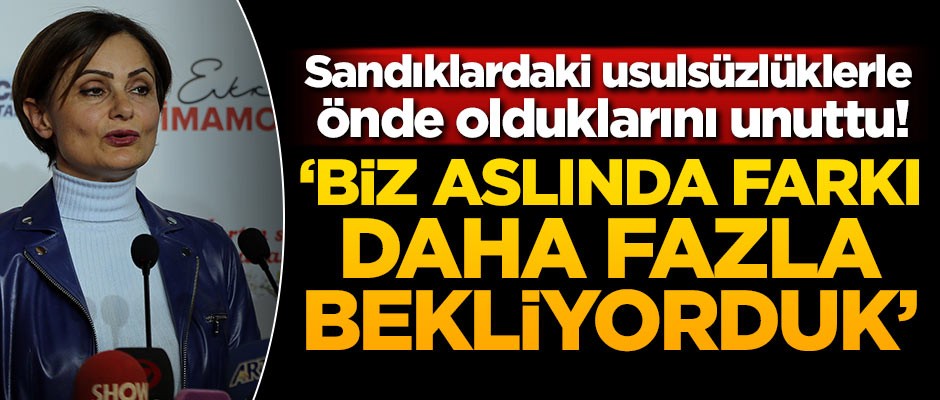 Sandıklardaki usulsüzlüklerle önde olduklarını unuttu! 'Biz aslında farkı daha fazla bekliyorduk'