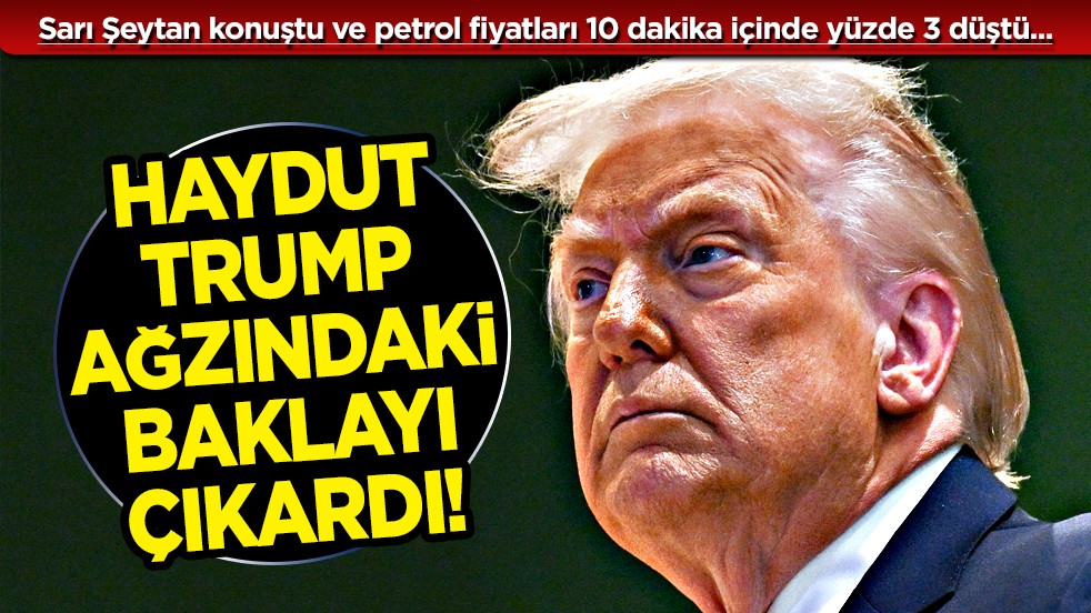 Sanırım iki ya da üç hafta dedi ve... Trump'tan piyasaları sarsan açıklama
