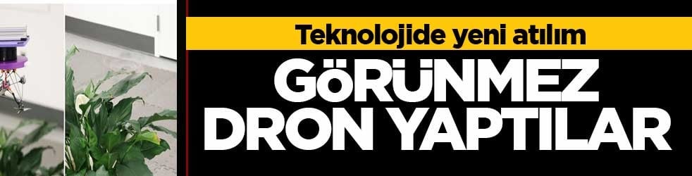 Saniyede 25 tur atan dron, gözle fark edilmeyi zorlaştırıyor