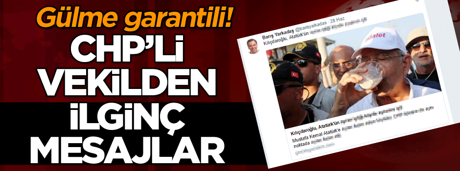 Sanıyoruz CHP’li vekil bir şeyler anlatmak istedi… Ama kendi bile anlamadı!