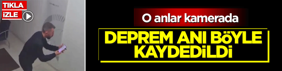 Şanlıurfa'daki deprem anı böyle kaydedildi! O anlar kamerada