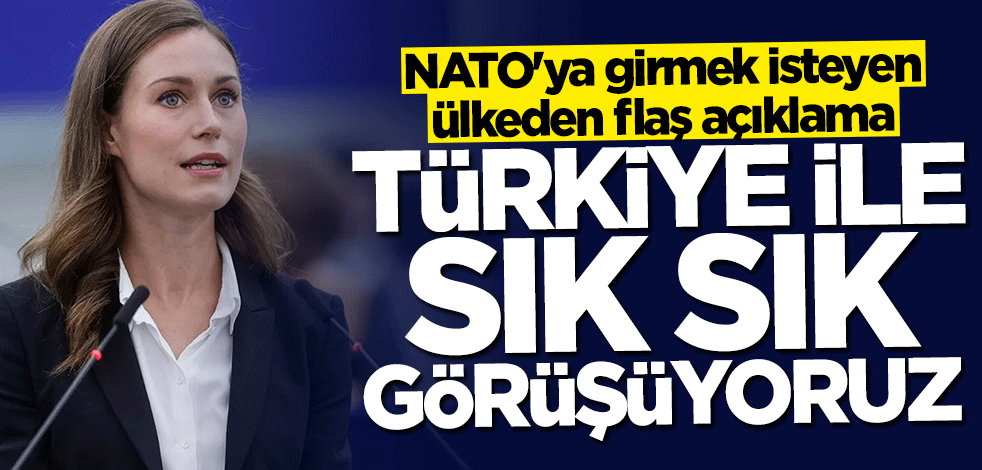 Sanna Marin'den Türkiye sorusuna cevap: Sık sık görüşüyoruz