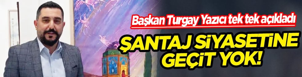 Şantaj siyasetine geçit yok: Hedef Cumhurbaşkanıysa bu oyunu bozarız...
