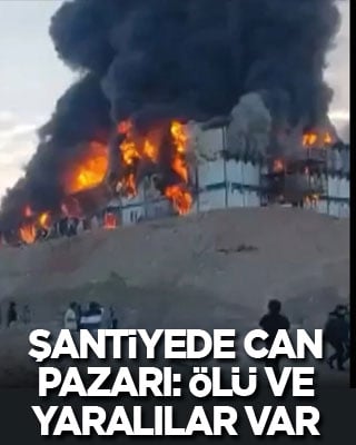 Şantiyede can pazarı: Ölü ve yaralılar var!