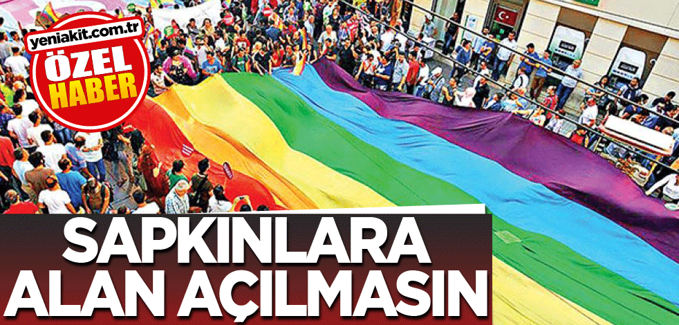 Sapkınlara alan açılmasın