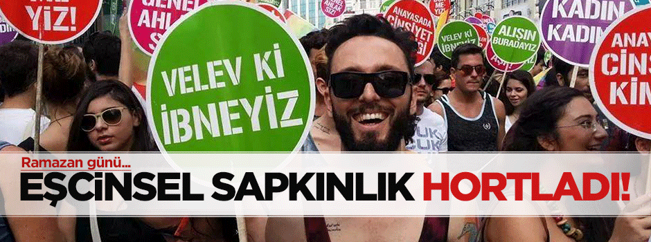 Sapkınlardan Ramazan günü 'Onur'suz eylem!