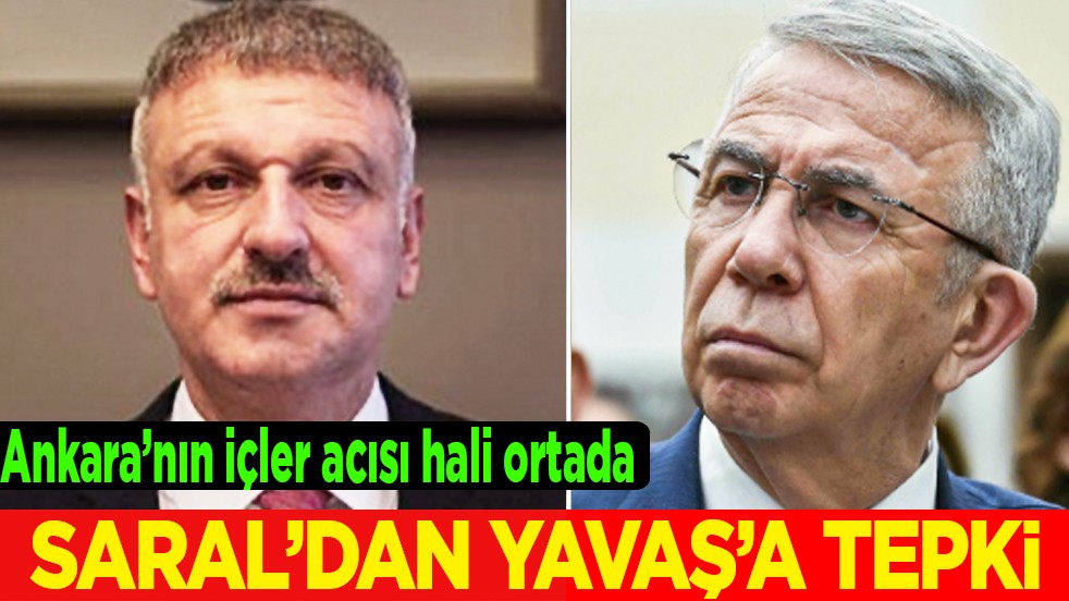 Saral’dan Yavaş’a tepki: ABB'nin zaafiyetleri dur durak bilmiyor...