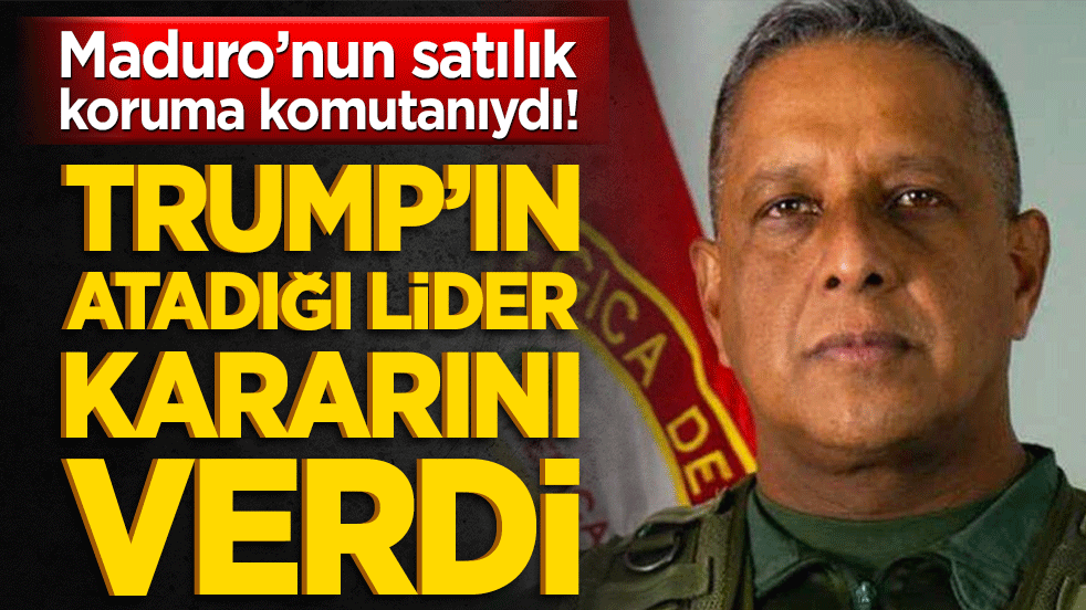 Sarayda kritik görev değişimi! Maduro’yu koruyan komutan bir gecede görevden alındı!