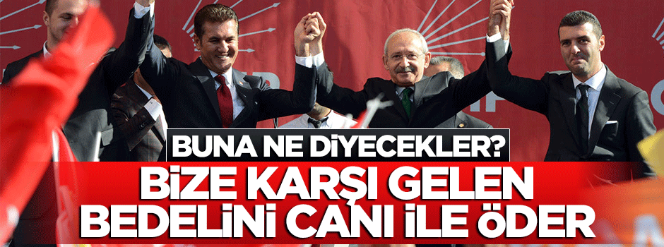 Sarıgül: Bize karşı gelen, bedelini canı ile öder