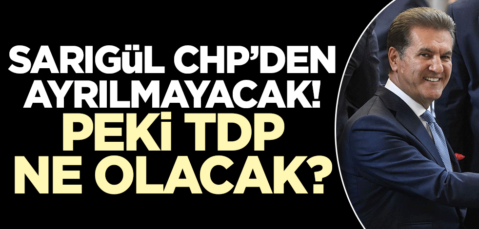 Sarıgül CHP'den ayrılmayacak! 'İstifa' çağrılarına karşın Kılıçdaroğlu'na destek verdi