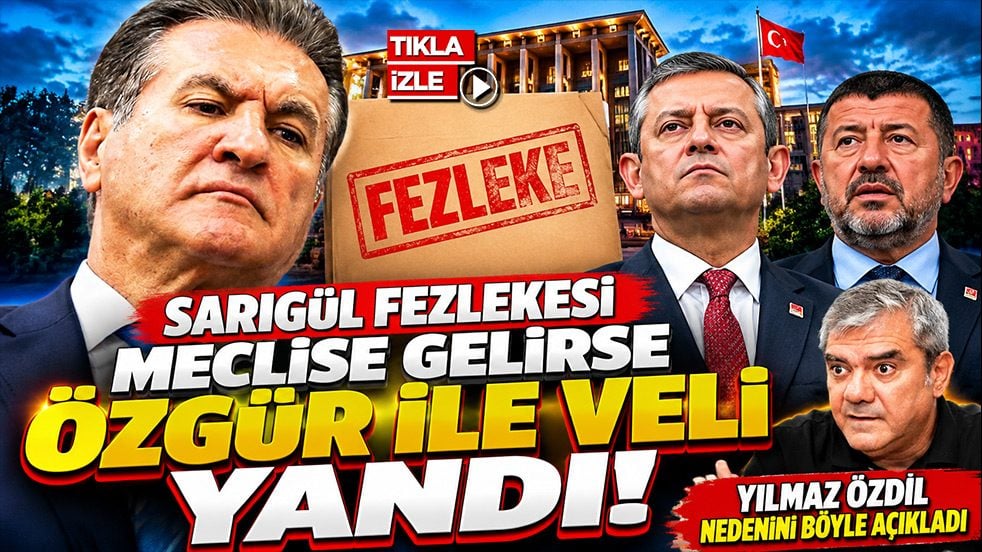 Sarıgül fezlekesi Meclis'e gelirse Özgür ile Veli yandı! Yılmaz Özdil nedenini böyle açıkladı