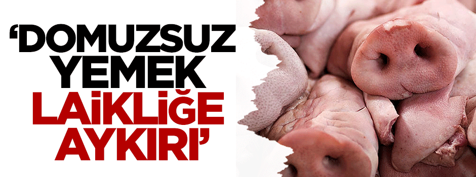 Sarkozy: Domuzsuz yemek laikliğe aykırı