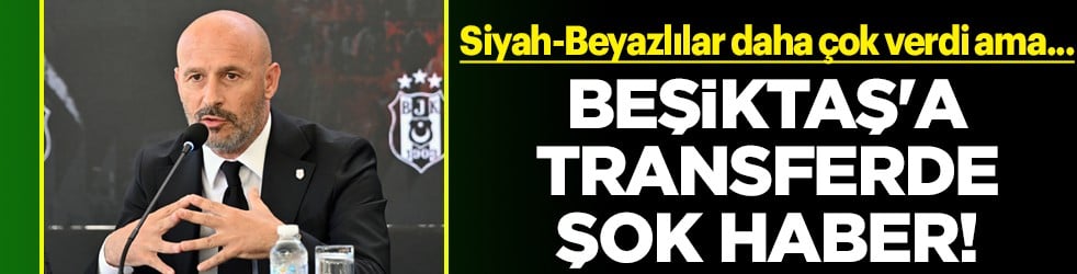 Şaşkına çeviren olay: Beşiktaş'a transferde şok haber! 10 milyon euro karşılığında anlaşma sağlandı