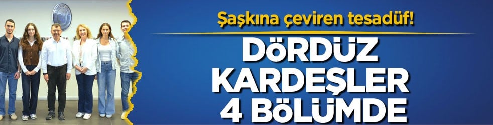 Şaşkına çeviren tesadüf! Dördüz kardeşler 4 bölümde