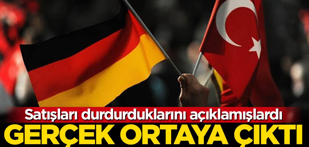 Satışları durdurduklarını açıklamışlardı: Gerçek ortaya çıktı