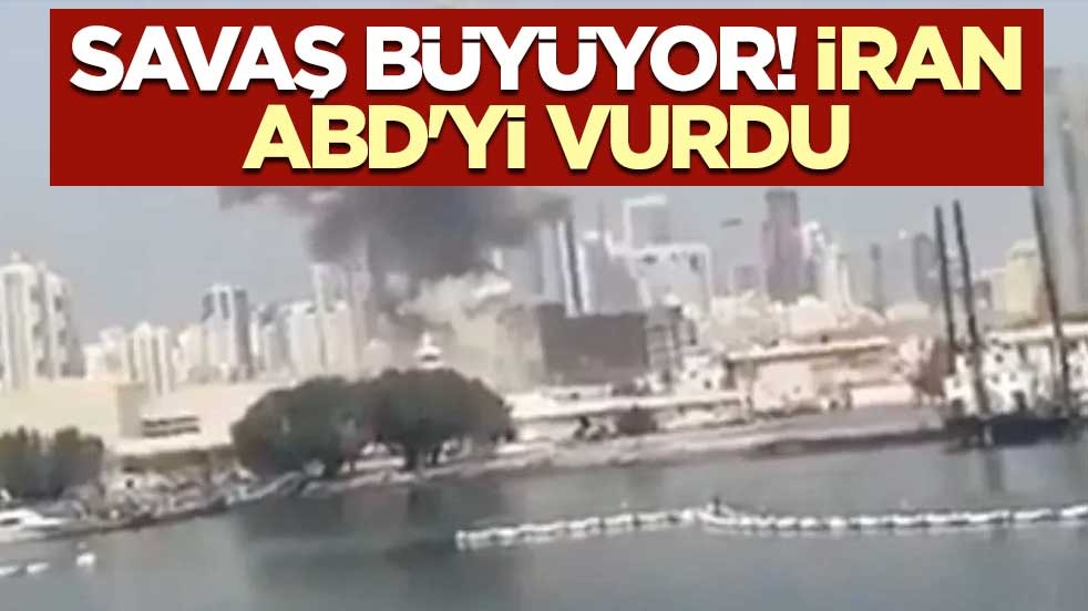 Savaş büyüyor! İran, ABD'yi vurdu