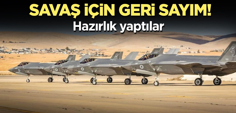 Savaş için geri sayım! Hazırlık yaptılar