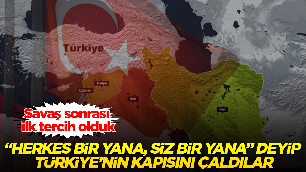 Savaş sonrası ilk tercih olduk! "Herkes bir yana, siz bir yana" deyip Türkiye’nin kapısını çaldılar