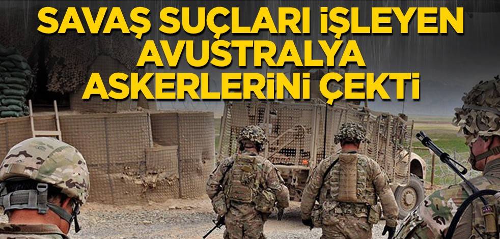 Savaş suçları işleyen Avustralya askerlerini çekti