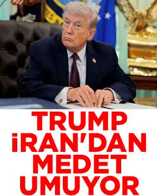 Savaş uçağı vurulan Trump, İran'dan medet umuyor