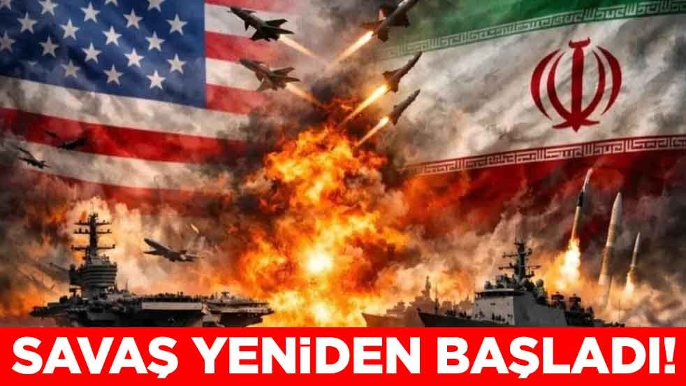 Savaş yeniden başladı! İran ile ABD arasında şiddetli çatışma