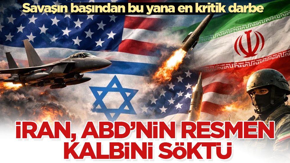 Savaşın başından bu yana en kritik darbe! İran, ABD’nin resmen kalbini söktü