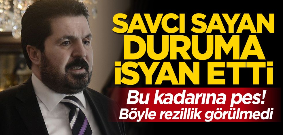 Savcı Sayan sosyal medyadan paylaştı... Böyle rezalet görülmedi