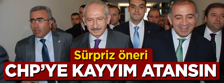 Savcı Sayan'dan CHP hakkında 'kayyım' önerisi
