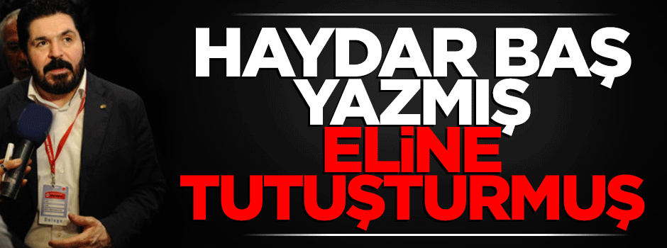 Savcı Sayan'dan CHP'nin vaatlerine 'Haydar Baş' yorumu